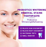 SP-4 Ultra Whitening Toothpaste, SP-4 Probiotic Whitening Toothpaste, Fresh Breath, Stain Removing. (Blue)