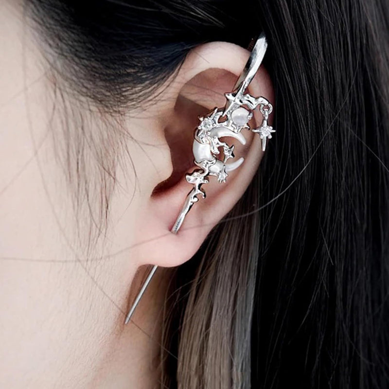 MYTH OF THE MOON Ear Hook Needle Piercing Earring