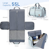 Women Travel Duffle Bag Hanging Suitcase