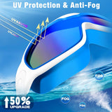 🌈Hot Sale save 47%- No Leaking Swim Glasses for Men Women and Youth