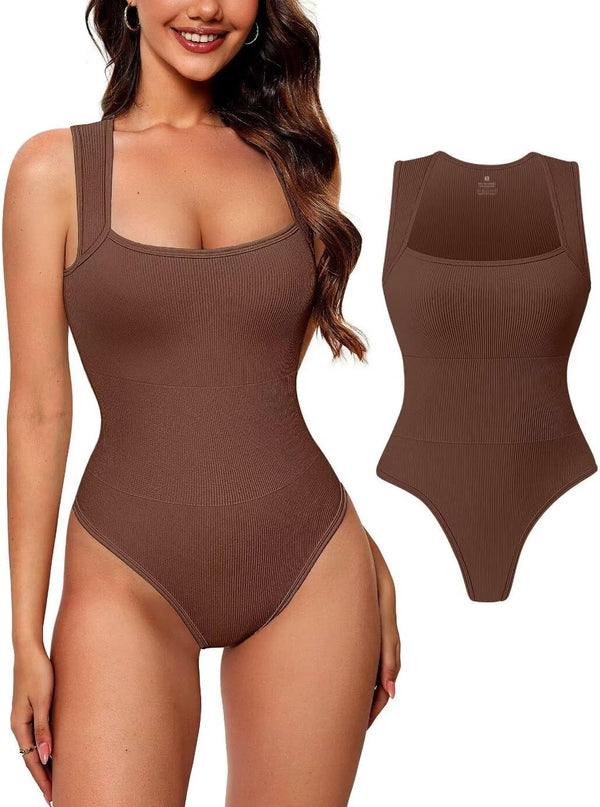 🔥Summer Hot Sale Promotion-49% OFF💖-Women's Ribbed Bodysuit