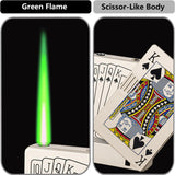 Green Flame Ace Lighter