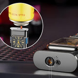 Windproof Lighter Vintage Watch Bezel Jet flame Torch