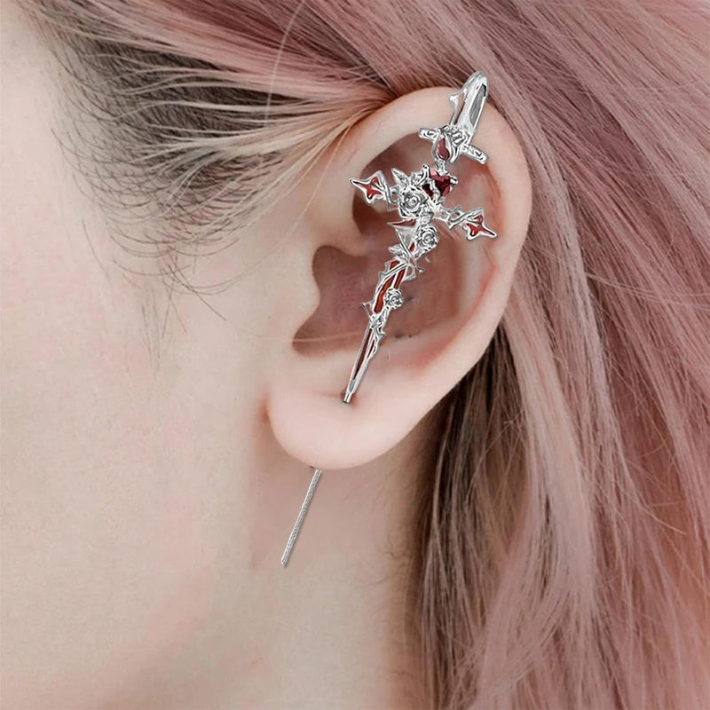 MYTH OF THE MOON Ear Hook Needle Piercing Earring