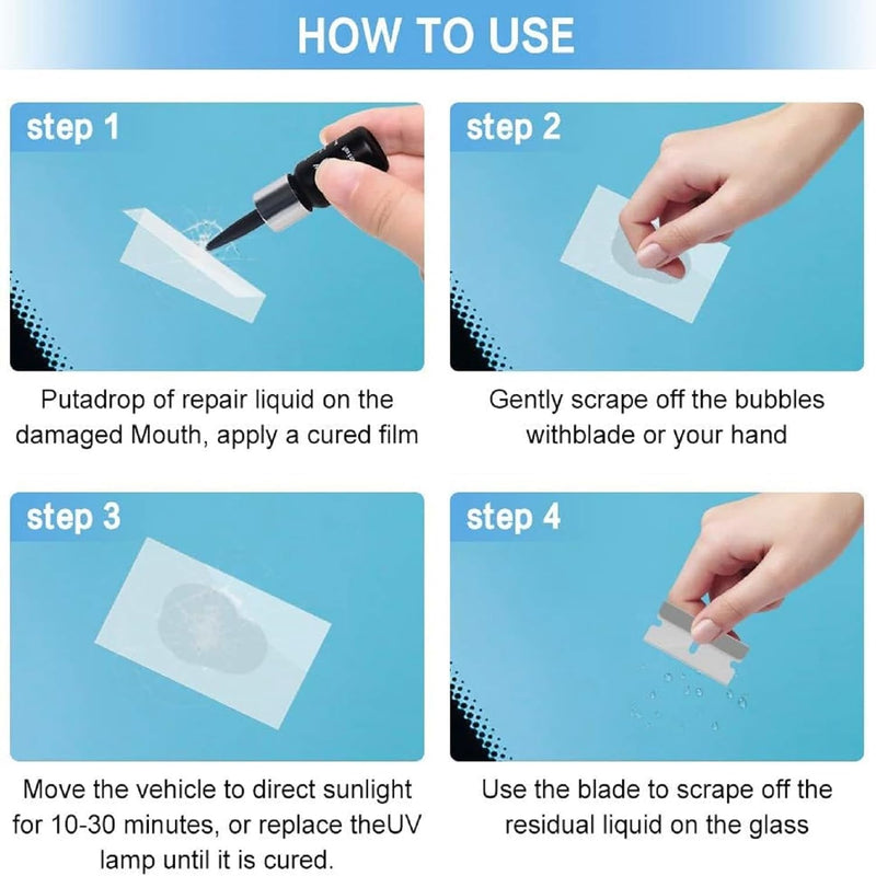 🔥HOT SALE🔥Cracks Gone Glass Repair Kit