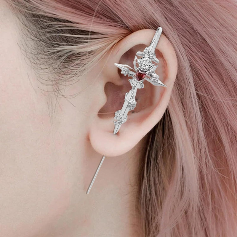 MYTH OF THE MOON Ear Hook Needle Piercing Earring