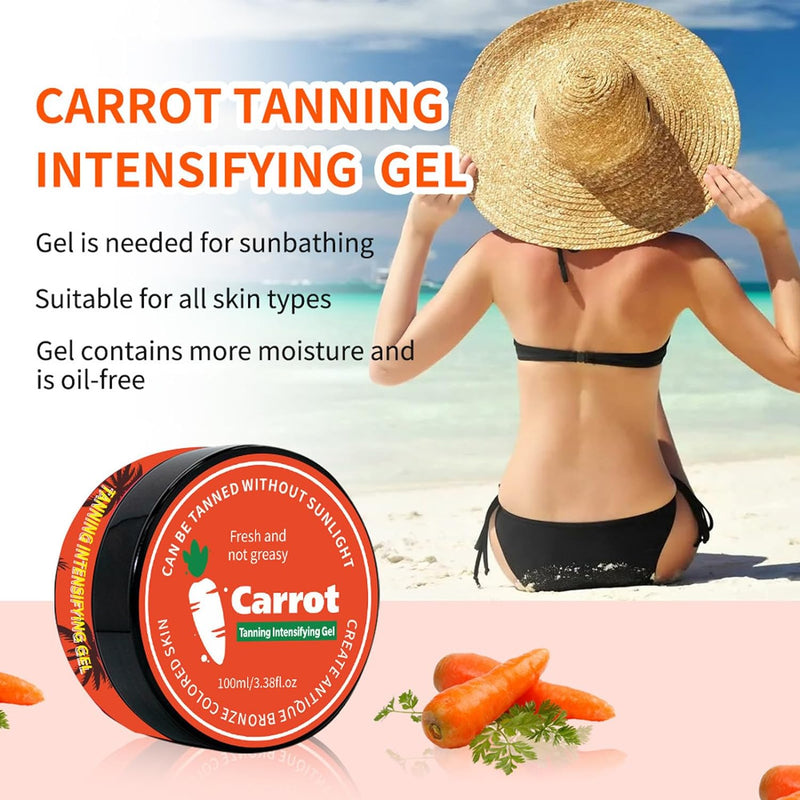 Natural Carrot Tanning Intensifying Gel