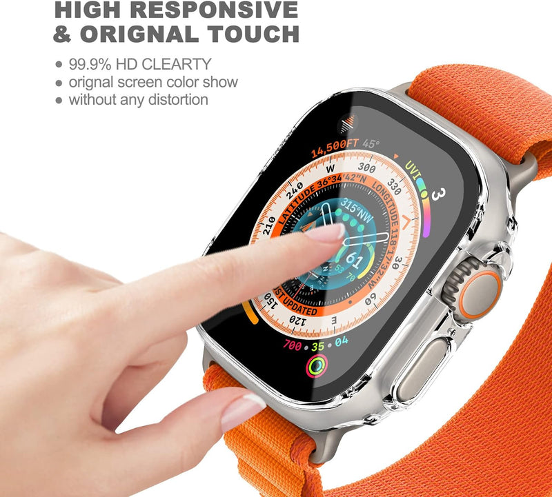 Apple Watch Protective Case with Tempered Glass For Apple Watch- BUY 2 GET FREE SHIPPING