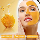 💥Big Discount Today - 🔥2024 New Whitening and Spot Reducing Rejuvenating Honey Tear-Off Mask