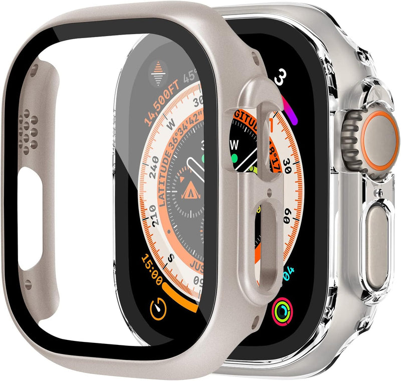 Apple Watch Protective Case with Tempered Glass For Apple Watch- BUY 2 GET FREE SHIPPING