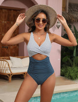 2024🔥Push Up One Piece Tummy Control Swimsuit