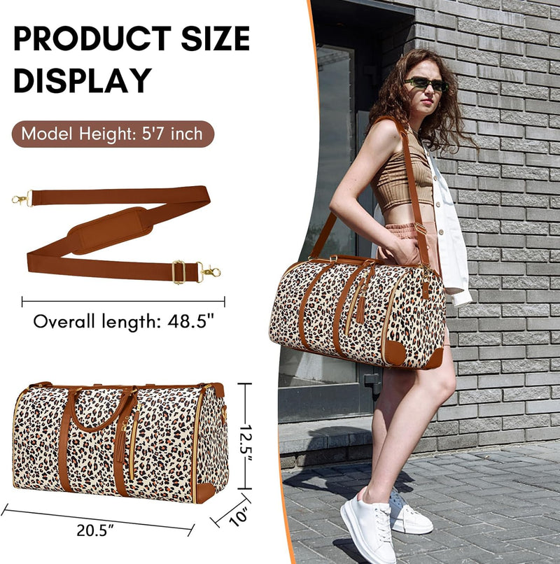 Women Travel Duffle Bag Hanging Suitcase