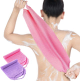 Extended Exfoliating Back Scrubber with Handles