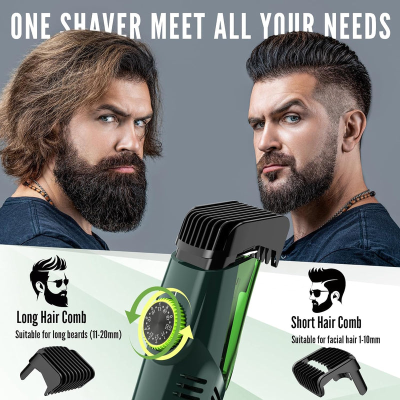 🔥LAST DAY PROMOTION SAVE 49%🔥Vacuum Beard Shaver for Men