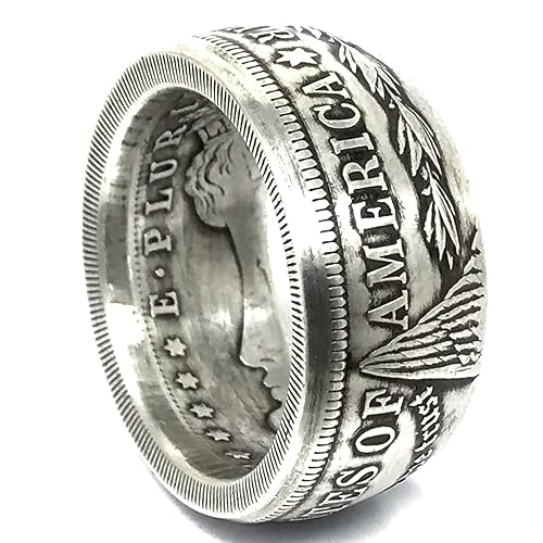 MORGAN Silver Dollar U.S. Coin Ring (Sizes 7-13)