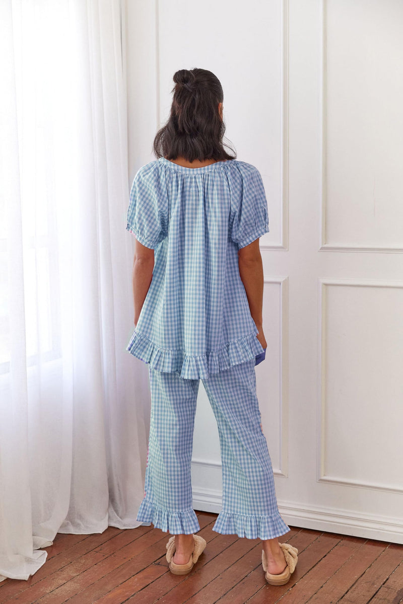 Sophie Sleep Set Gingham Berry