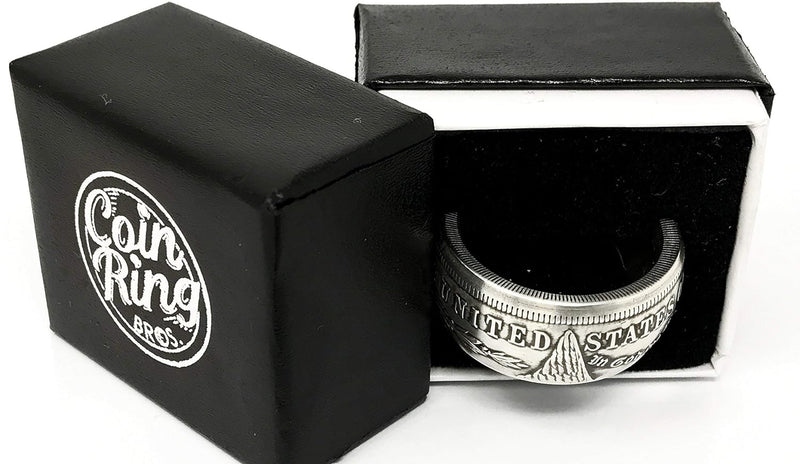 MORGAN Silver Dollar U.S. Coin Ring (Sizes 7-13)