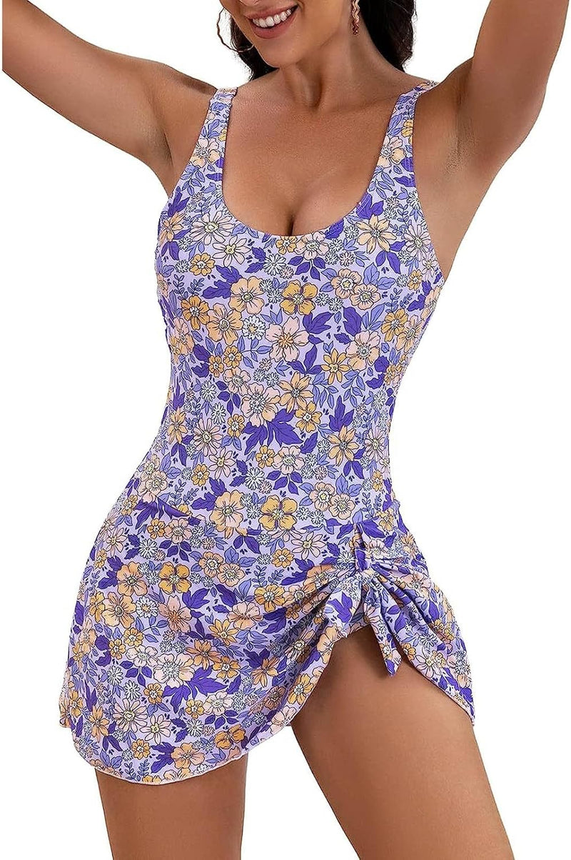 (HOT SALE - 48% OFF) 🔥 Women's Tummy Control Slim Fit One Piece Swimsuit