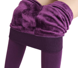 Fashionable Warm Fur Leggings