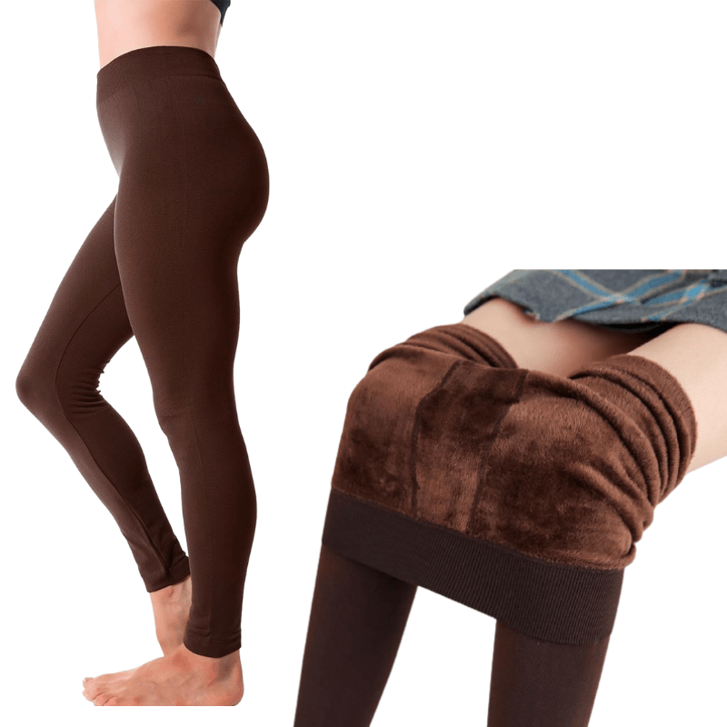 Fashionable Warm Fur Leggings