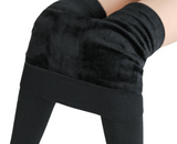 Fashionable Warm Fur Leggings