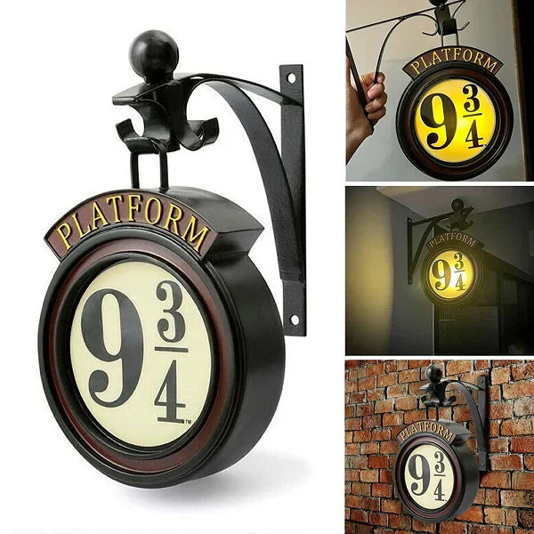 Harry Potter Platform 9 3/4 Wall Hanging Light