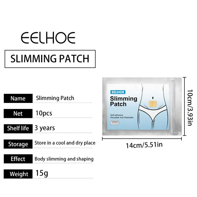 EELHOE Belly Slimming Patches for Men and Women Body Care (10pcs)