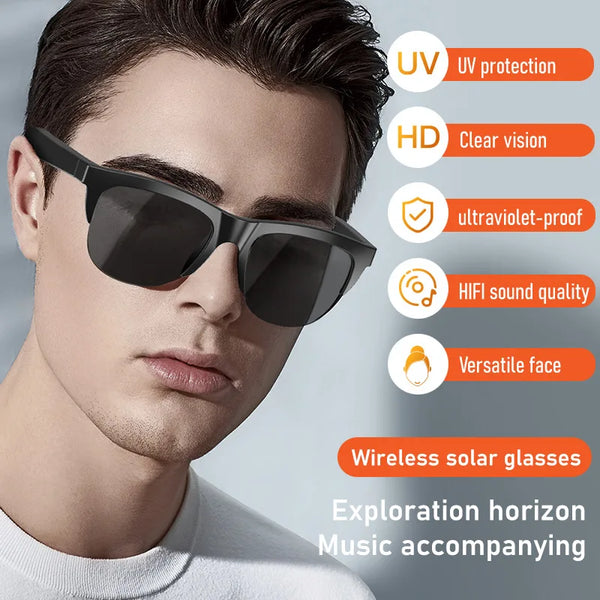 🌈2024 Upgrade Bluetooth Sunglasses. Suitable for all mobile phones.