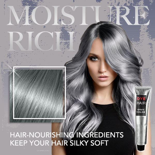 Silver Gray Hair Dye - BUY 2 GET FREE SHIPPING