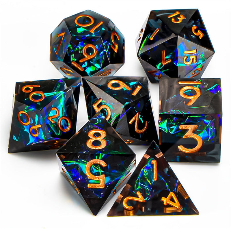 🔥Last Day Promotion - Eye Liquid Core Dice Set