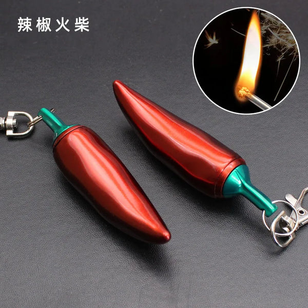 🔥Unique Metal Chili Shaped Lighter🌶