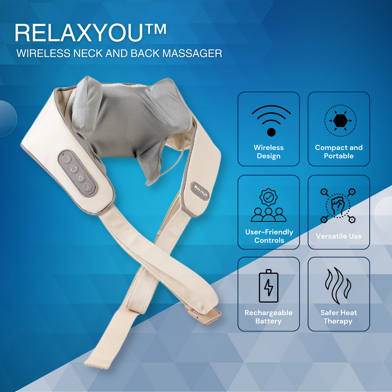 Wireless Massager for Neck, Back, and Shoulders