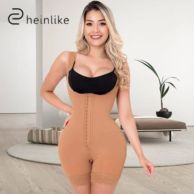 Body Shaper with Front Zipper