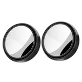 Car Round Frame Convex Blind Spot Mirror Safety Driving Wide-angle 360 Degree Adjustable Clear Rearview Mirror Moto Accessories