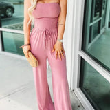 (🎁2024 Hot Sale)❤️Strapless Waist Jumpsuit