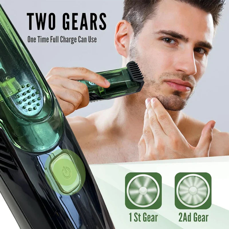 🔥LAST DAY PROMOTION SAVE 49%🔥Vacuum Beard Shaver for Men