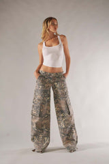 UNISEX CAMO CARGO PANTS