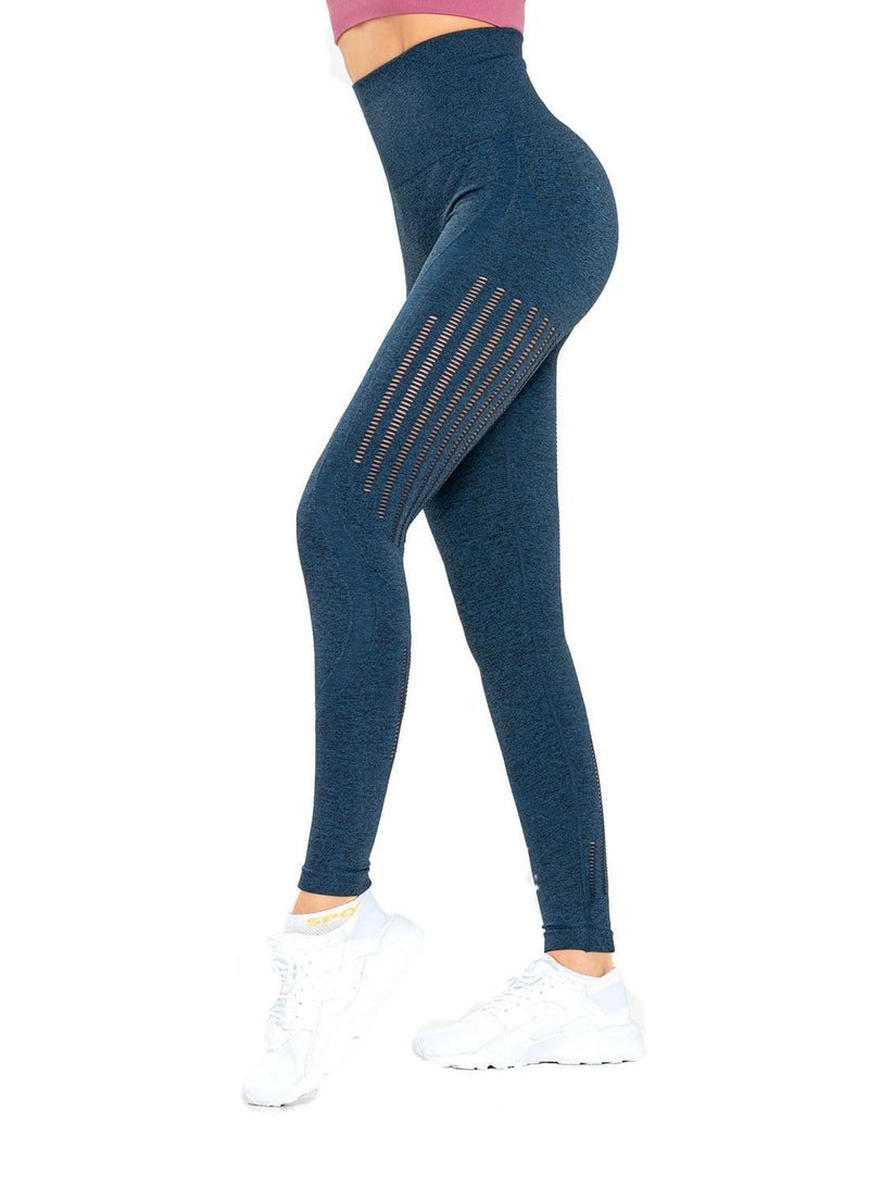 Women's Ultra Soft Elastic Seamless Hollow Yoga Pants