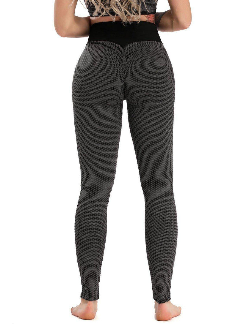 Leggings Women Scrunch Butt Honeycomb Leggings