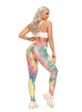 Tie-dyed Leggings Compression Yoga Pants for Women