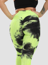 Tie-dyed Leggings Compression Yoga Pants for Women