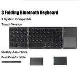 🔥Last Day Promotion 49% OFF🔥Foldable Bluetooth Keyboard with Touchpad