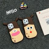 Funny Phone Case For Iphone - Mr. Woody and Ms. Barbara's romantic comedy