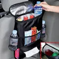 🚗Leather Car Seat Back Organizer With Tray