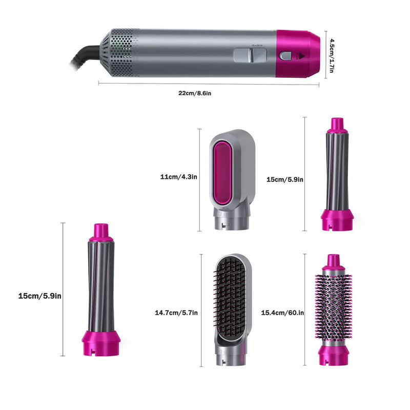 🔥Last Day 49% OFF🔥 5 in 1 Complete Hair Styler