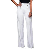 Tummy Control Button Wide Leg Pant(BUY 2 FREE SHIPPING)