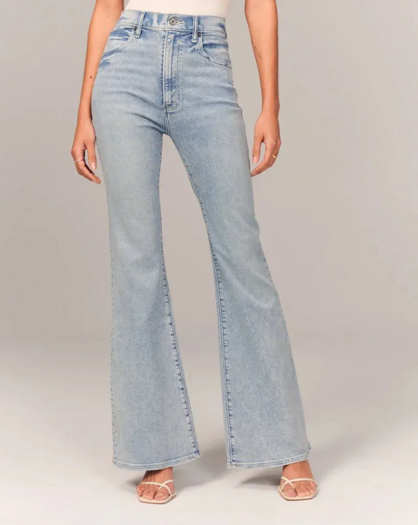 Flared jeans high waist (Buy 2 Get Free Shipping)