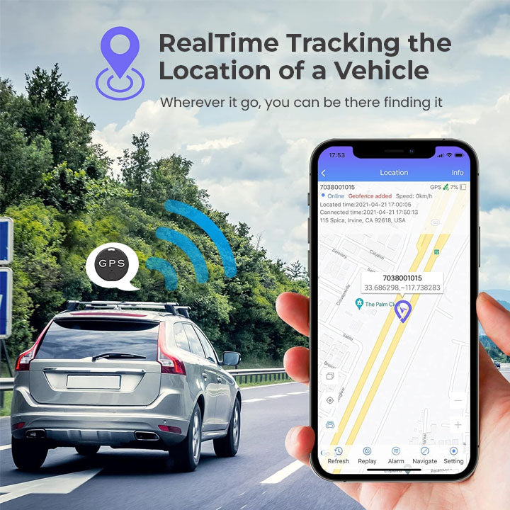 Mini Magnetic GPS Tracker