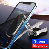 🔥 LAST DAY SALE 50% OFF 🔥 Alloy Folding Magnetic Car Phone Holder