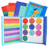 Montessori Magnetic Book Fraction Puzzle For Children